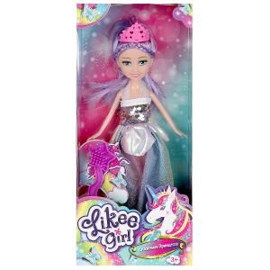 Кукла 23 см, в платье LIKEE GIRL LG-D23-UNI-RU