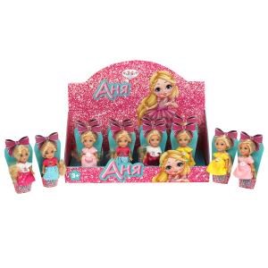 Кукла Аня, 12 см, диспл. КАРАПУЗ ANNA-DSP1-BB