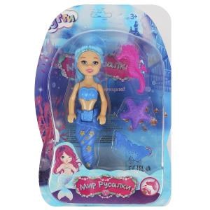 Кукла русалка 17 см, с акс., блист. Тутти Y2005O534-1-RU