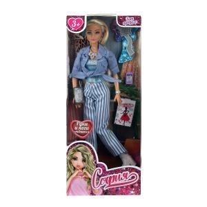 Кукла 29 см София, руки и ноги сгиб, выбритый висок, акс, кор КАРАПУЗ 66001-KK-S-BB (24)