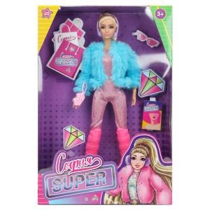 Кукла 29см София, руки и ноги сгиб., кор. КАРАПУЗ SFS-06-BB-B-WOD