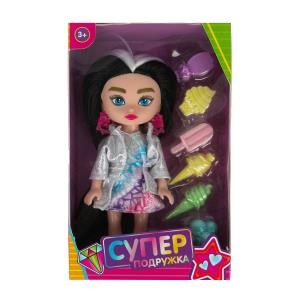 Кукла супер подружка 15 см, аксессуары No name MINI-SG9-RU