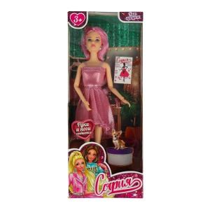 Кукла 29см София, руки и ноги сгиб., кор. КАРАПУЗ 66001-BF9-S-JP
