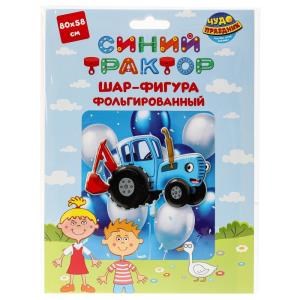 Фольгированный шар -фигура СИНИЙ ТРАКТОР 80см ЧУДО ПРАЗДНИК FBF-80054-BT (750)