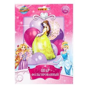 Шар фольгированная фигура белль 57*90 см ЧУДО ПРАЗДНИК FBF-114574-B