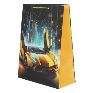 Пакет подарочный глянцевый xl, авто ламб,140 гр/м2 ЧУДО ПРАЗДНИК PXL-127532-LMB