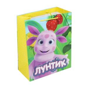 Пакет подарочный МАТОВЫЙ Лунтик l,140 гр/м2 ЧУДО ПРАЗДНИК PL-109911-LHB (120)