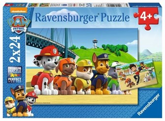 Пазл Ravensburger, с изображением щенячего патруля 2x24 29800591