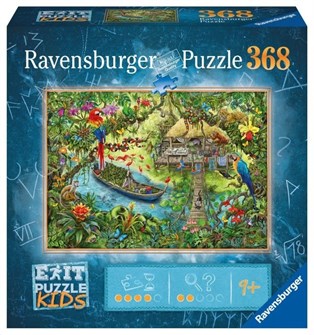 Пазлы Ravensburger 368 деталей с изображением джунглей 28284382