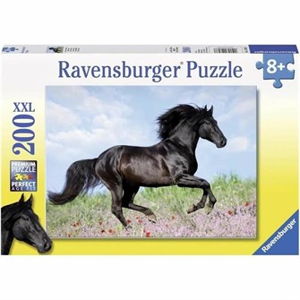 Головоломка Ravensburger 12803 Black Stallion XXL 200 Предметы 115387006