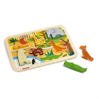Пазл Janod Zoo chunky 145180738