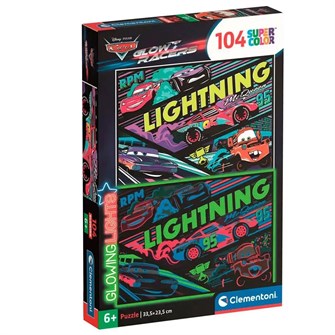 Пазл Clementoni Disney Cars светящийся в темноте 140637824