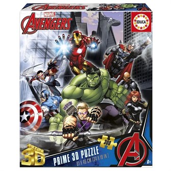 Пазл Educa Avengers 3D Lentikular 184582177