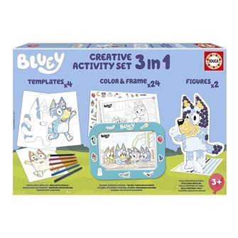 Набор для творчества Educa Bluey рамка и пазл 197705059