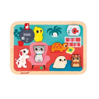 Пазл Janod Chunky Pets 135982545