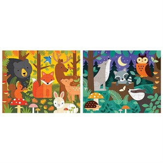 Пазл Petit Collage Woodland двухсторонний 108233290