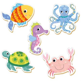 Пазл Educa Aquatic animals 124163808