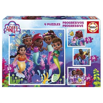 Пазл Educa Ariel прогрессивный набор 198302619