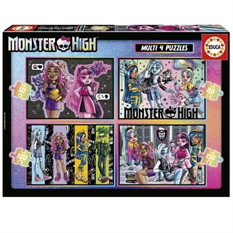 Головоломка Educa Monster High Multipuzzle 216874261