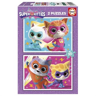 Пазлы Educa Superkitties 196345722