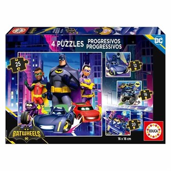 Пазл Educa Batwheels Progressive 184582199