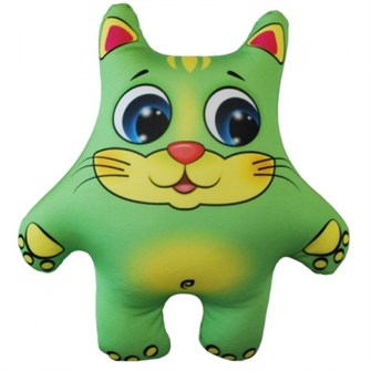 Игрушка Кот зеленый Аи02жив29