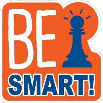 Украшение на скотче "Be smart" 079.368 079.368
