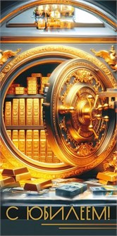 Конверт для денег "С Юбилеем" 5.0001801 5.0001801