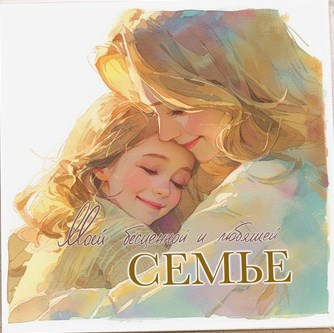 Открытка "Моей бесценной и любящей семье" Mi099 Mi099