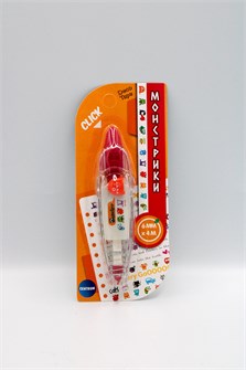 71138 Корректор-лента Монстрики 6 мм х 4 м с рисунками для коррекции текста, творческих работ 71138