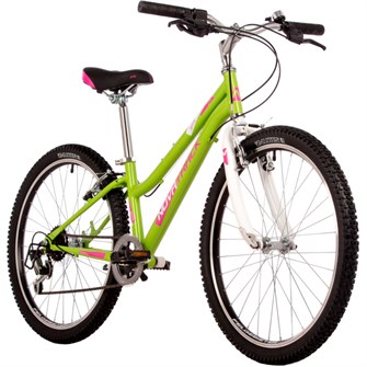 Велосипед двухколесный 24" JENNY сталь 12'', салатовый 24SHV.JENNY.12GN23 356-992
