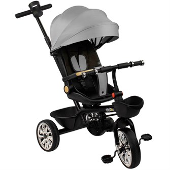 Велосипед трехколесный серый  FG240528316L-3 колеса ЭВА  10"/8" 357-848