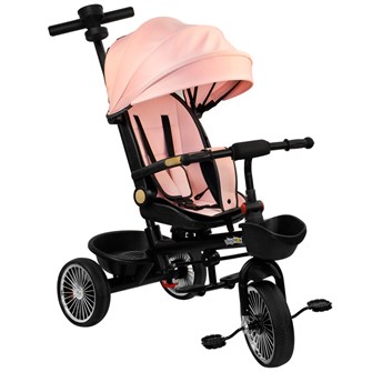 Велосипед трехколесный Dvizhok розовый FG240528288L-5 колеса ЭВА 12"/10" 357-874