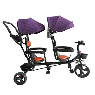 Велосипед трехколесный Dvizhok сиреневый FG240528298L-2 колеса ЭВА  10"/8" 357-651