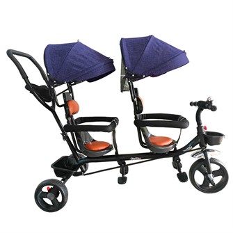 Велосипед трехколесный Dvizhok синий FG240528298L-3 колеса ЭВА  10"/8" 357-652