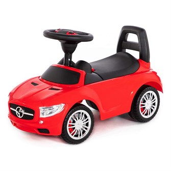Каталка автомобиль SuperCar №1 со звуковым сигналом красная 84460 П-Е /1/ 259-316