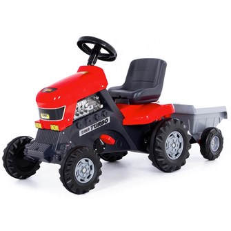 Каталка трактор с педалями+прицеп Turbo 52681 П-Е /1/ 256-892