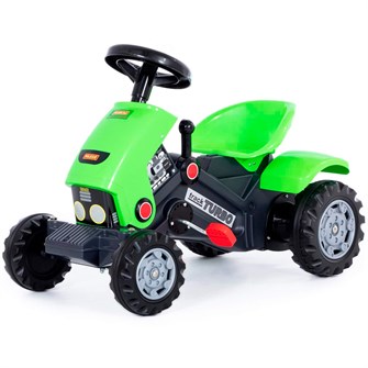 Каталка трактор с педалями Turbo-2 (зеленая) 52735 П-Е /1/ 159-759