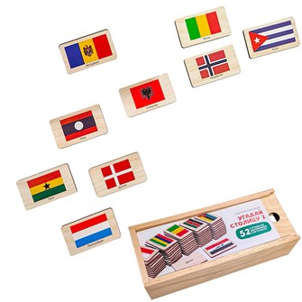 Деревянная Игра  Угадай столицу 2 IG0850 478-750