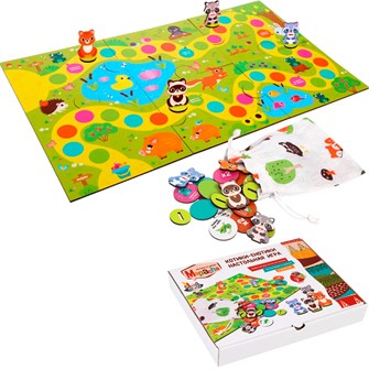 Деревянная Игра развивающая Котики-енотики 962287 478-458