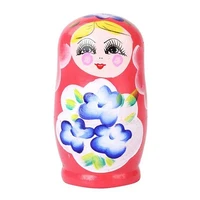 Деревянная матрешка Красный платочек-1 AN02607 379-355