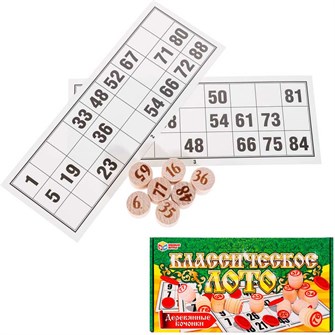 Деревянное Лото классическое 4660254469334 478-928