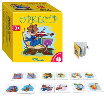 Книга-игра Оркестр 76174 STEP Puzzle /64/ СТОК 585-440
