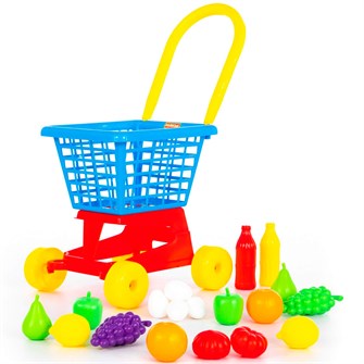 Тележка Supermarket №1 с продуктами 42989 П-Е /2/ 414-415