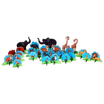 Набор фигурок дикие животные 5-7 см ИО-306 216-302
