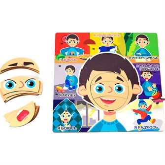 Дидактическая игра эмоции мальчика Тимофея хдф ИО-455 113-992
