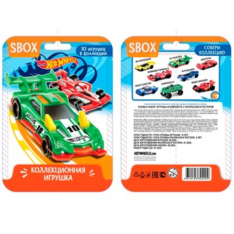 SBOX HOT WHEELS Игрушка в флоупаке УТ57386 616-232