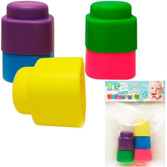Игрушка д/ванной Мягкие кирпичики серия «Baby Toys» 04700 419-292