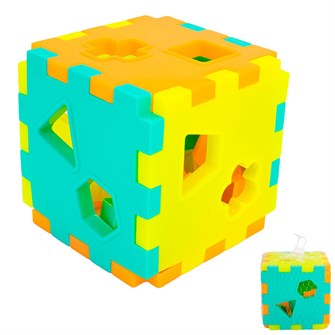 Логическая игрушка Куб (в сеточке) TB-130 419-124