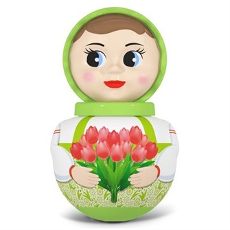 Неваляшка малая "Девочка" (п/пакет) 01761 /14/. 517-168